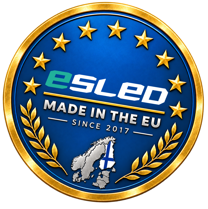 eSled® — Made in the EU since 2012